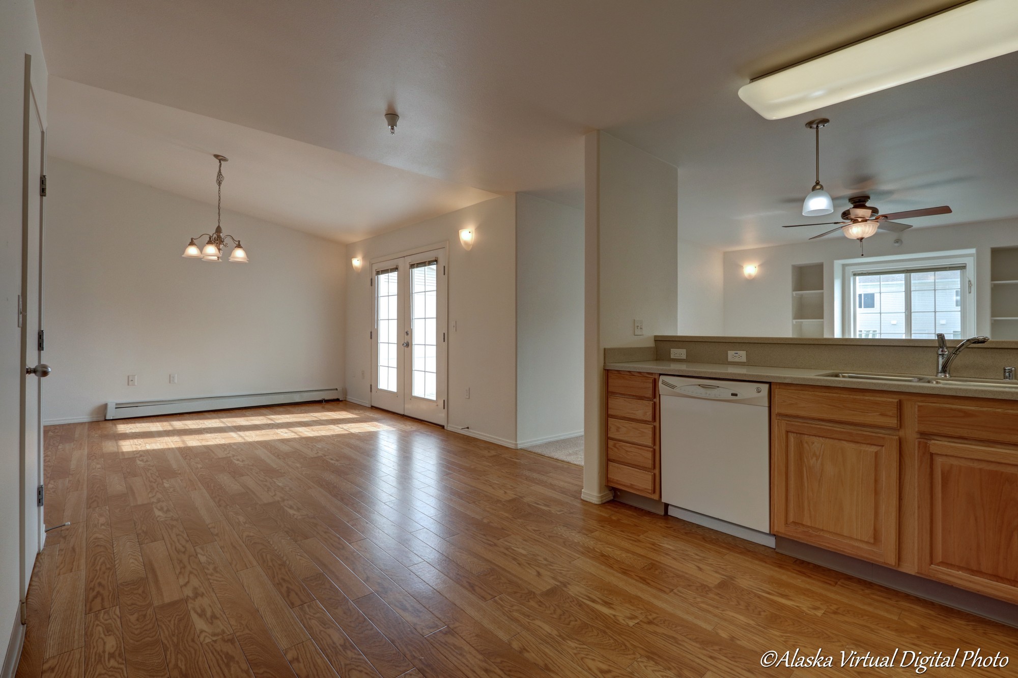 View of dining room from Kitchen