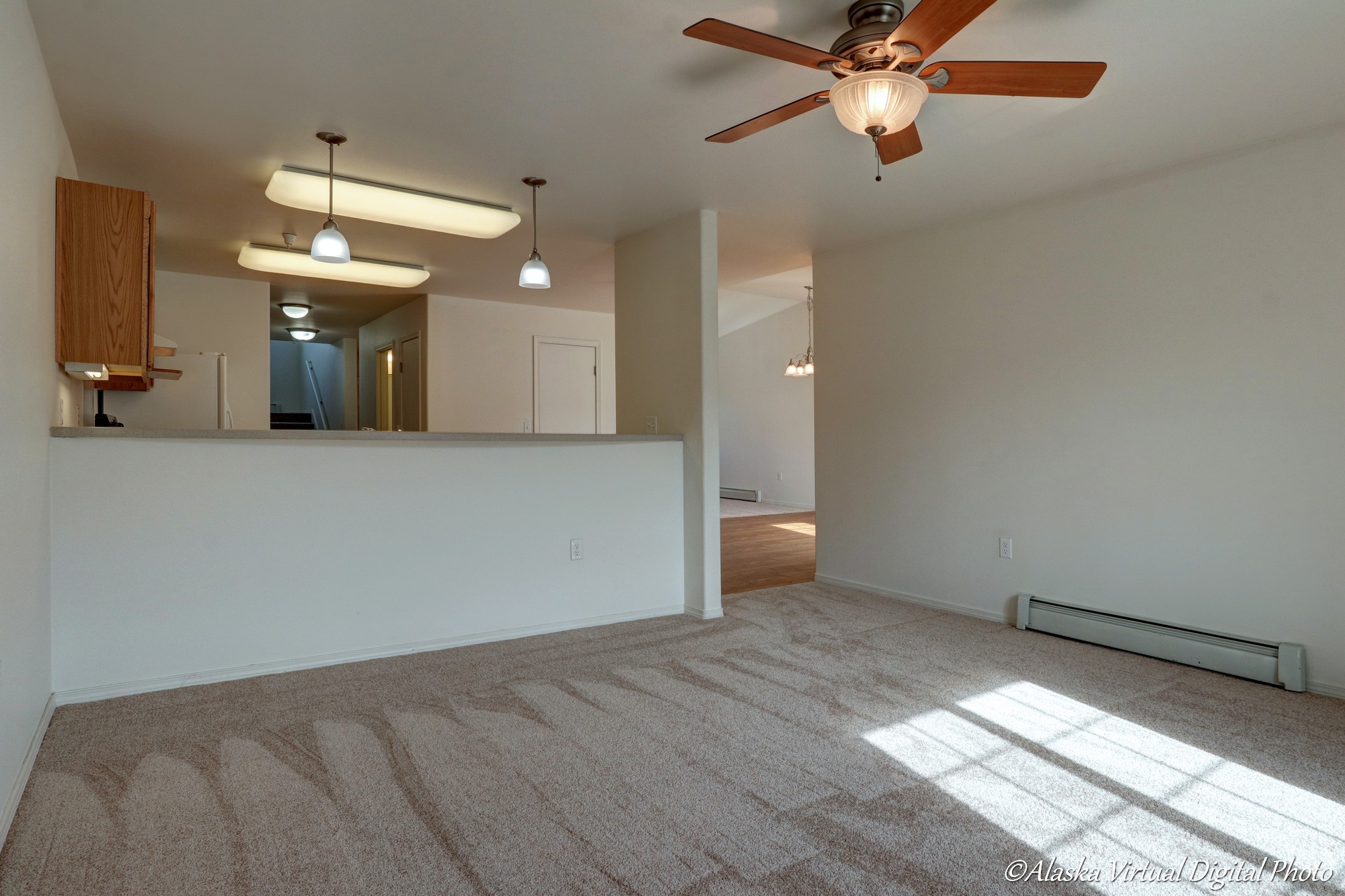 Bar area and additional living space