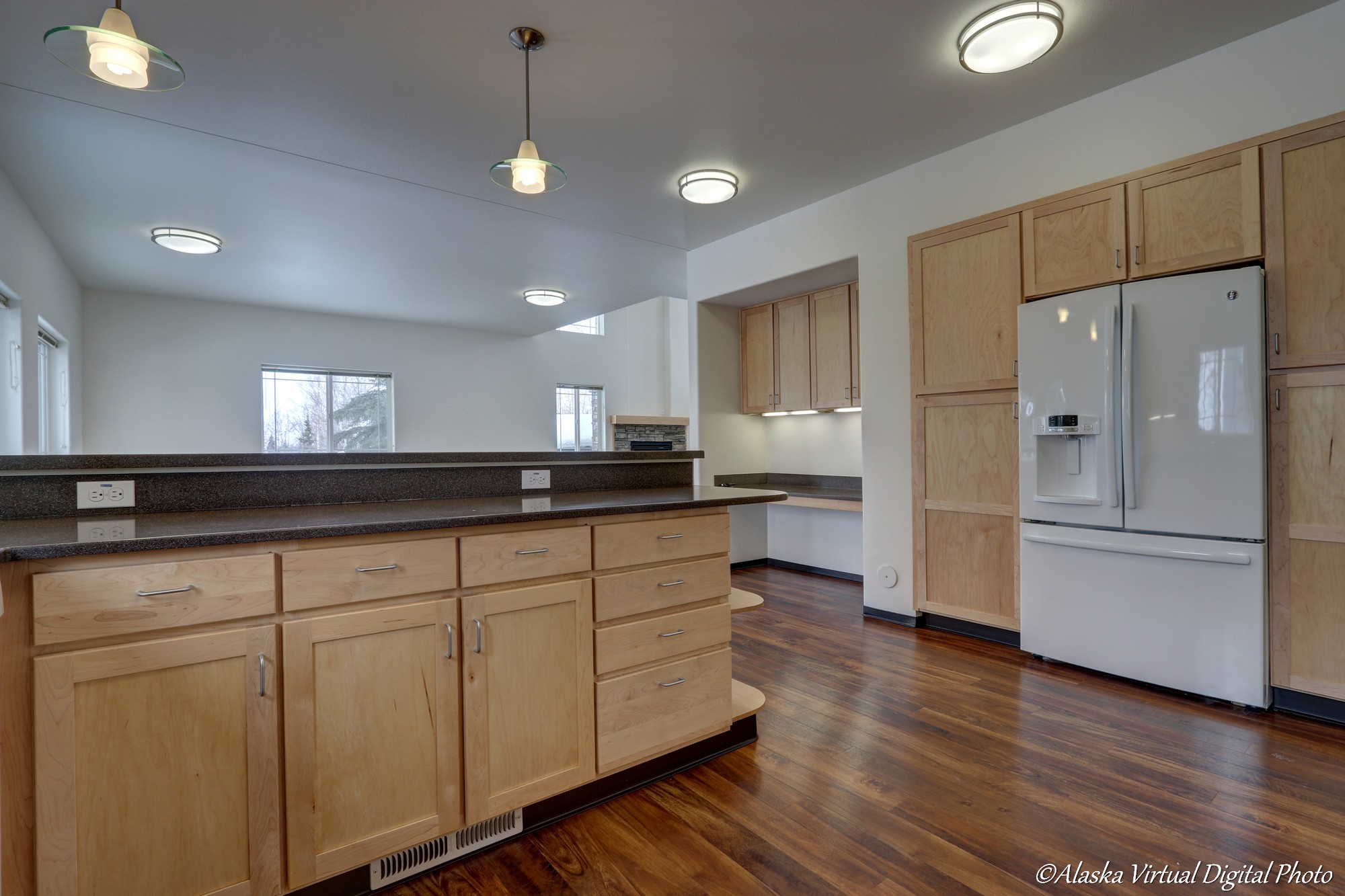 open concept kitchen