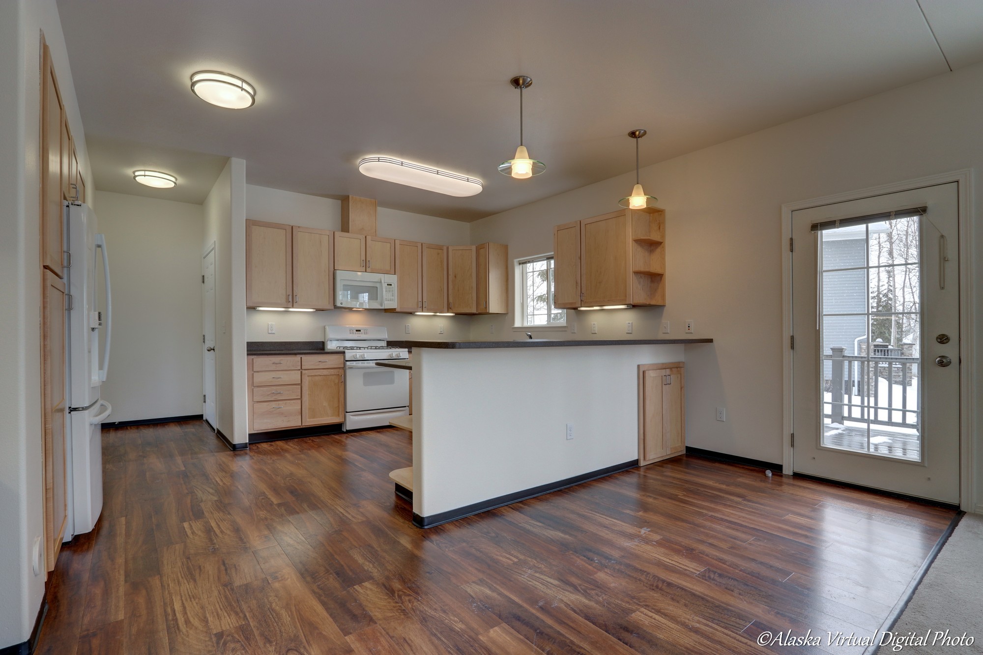 open concept kitchen