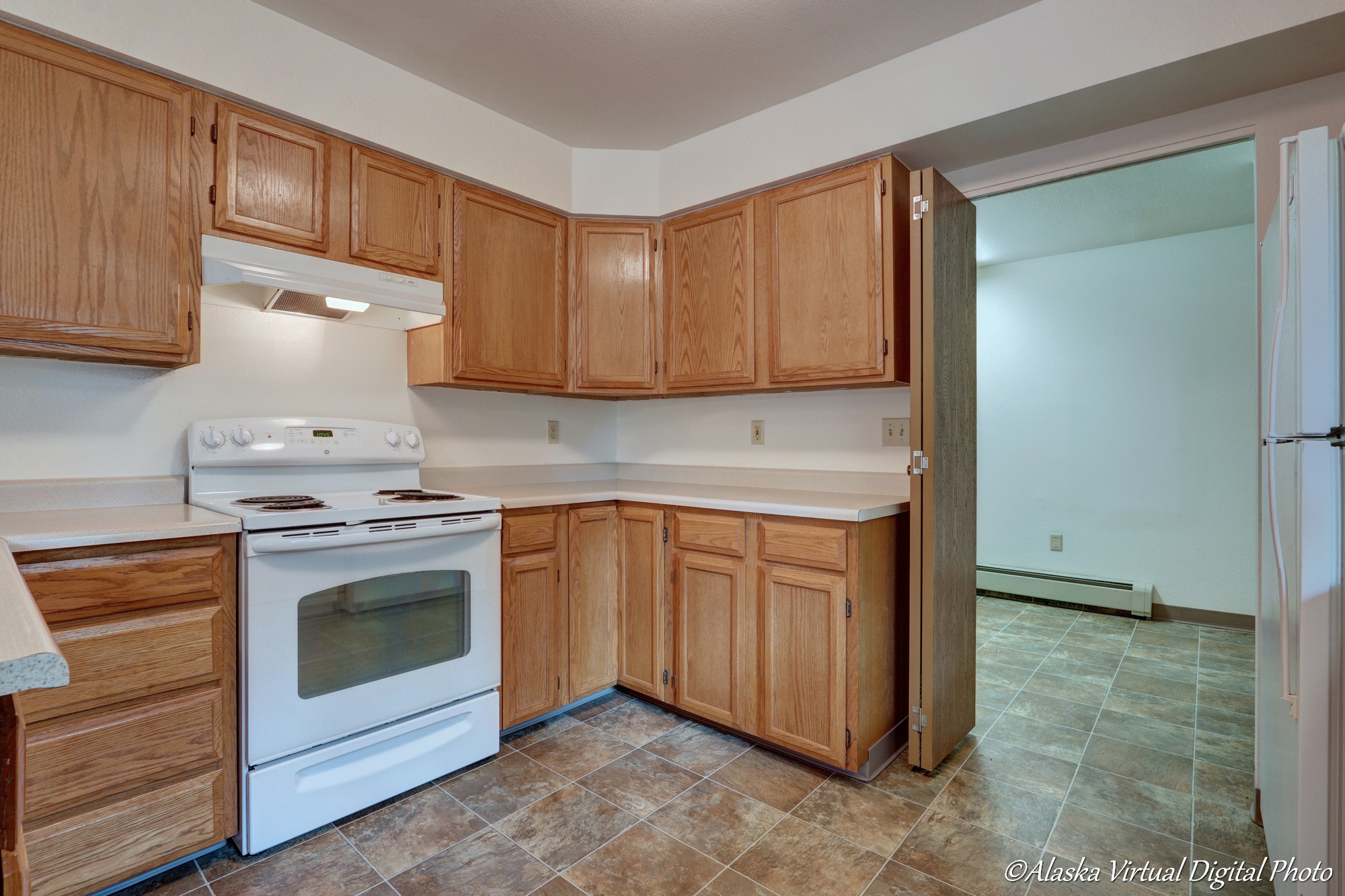 Photo of Kitchen with vinyl floors