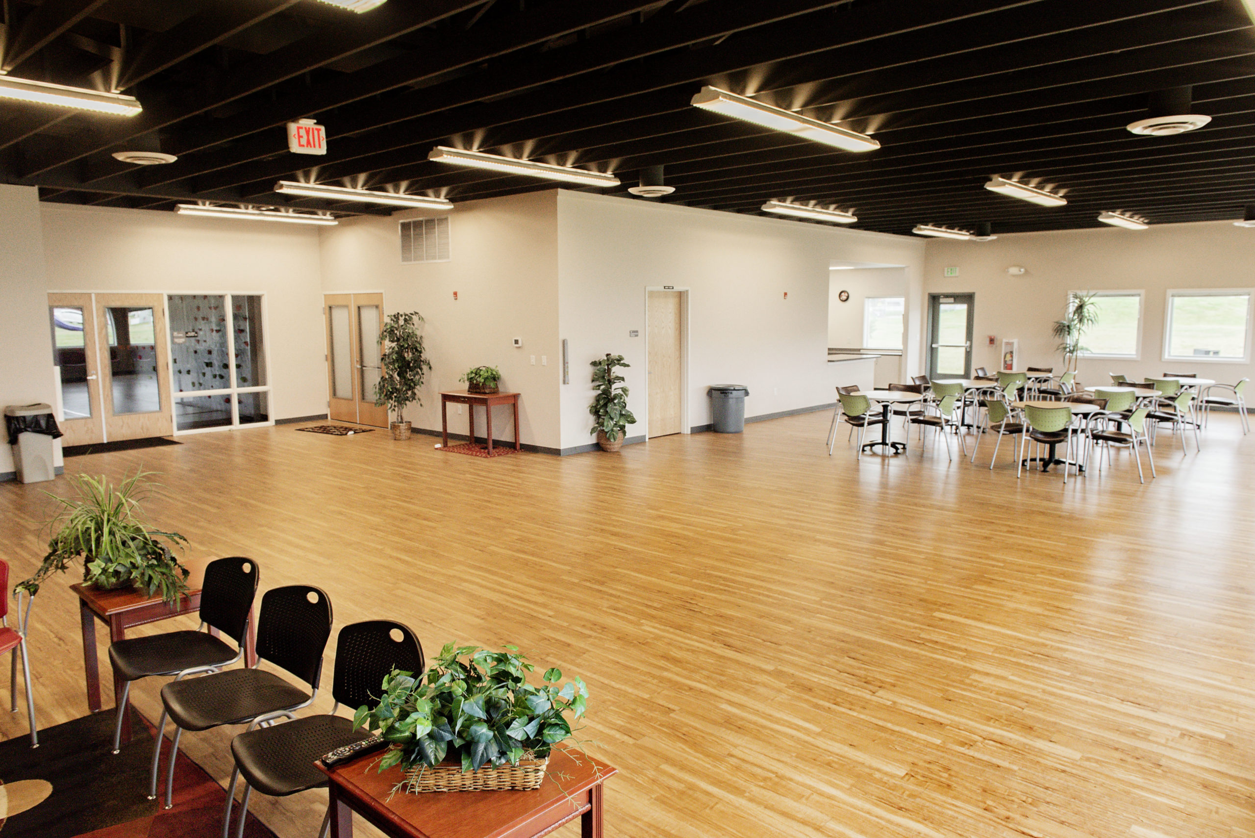 seating area at Richardson Community Center