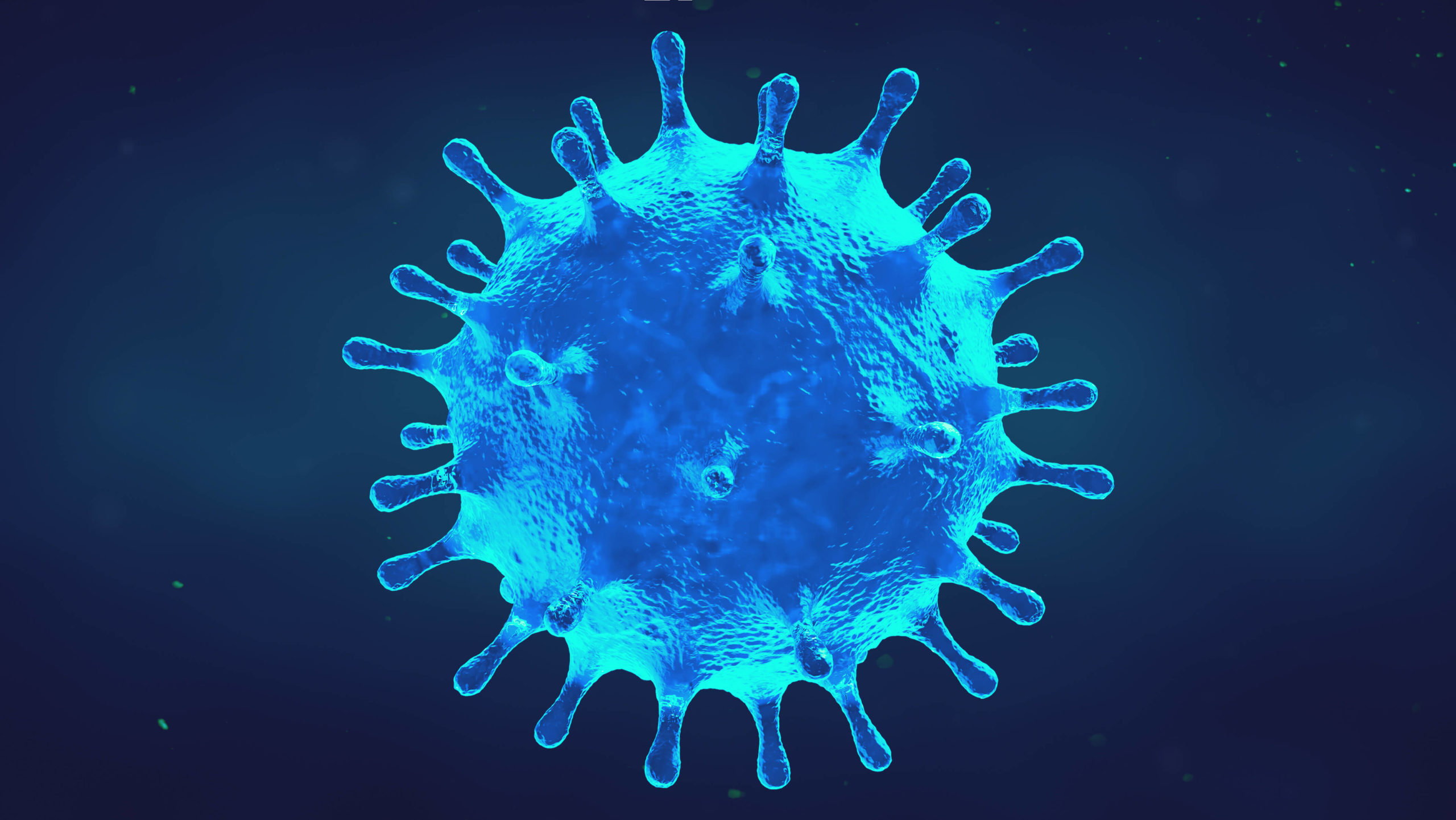 stylized image of coronavirus