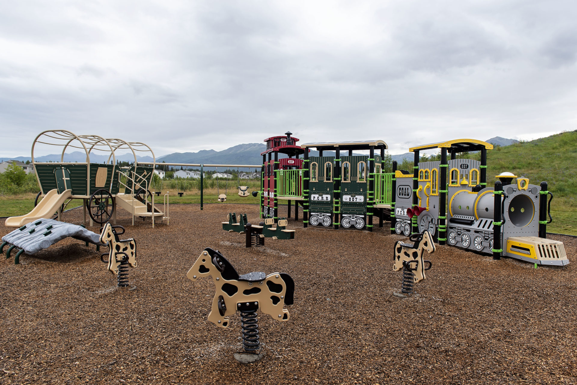 Wild West Playground At Moose Crossing