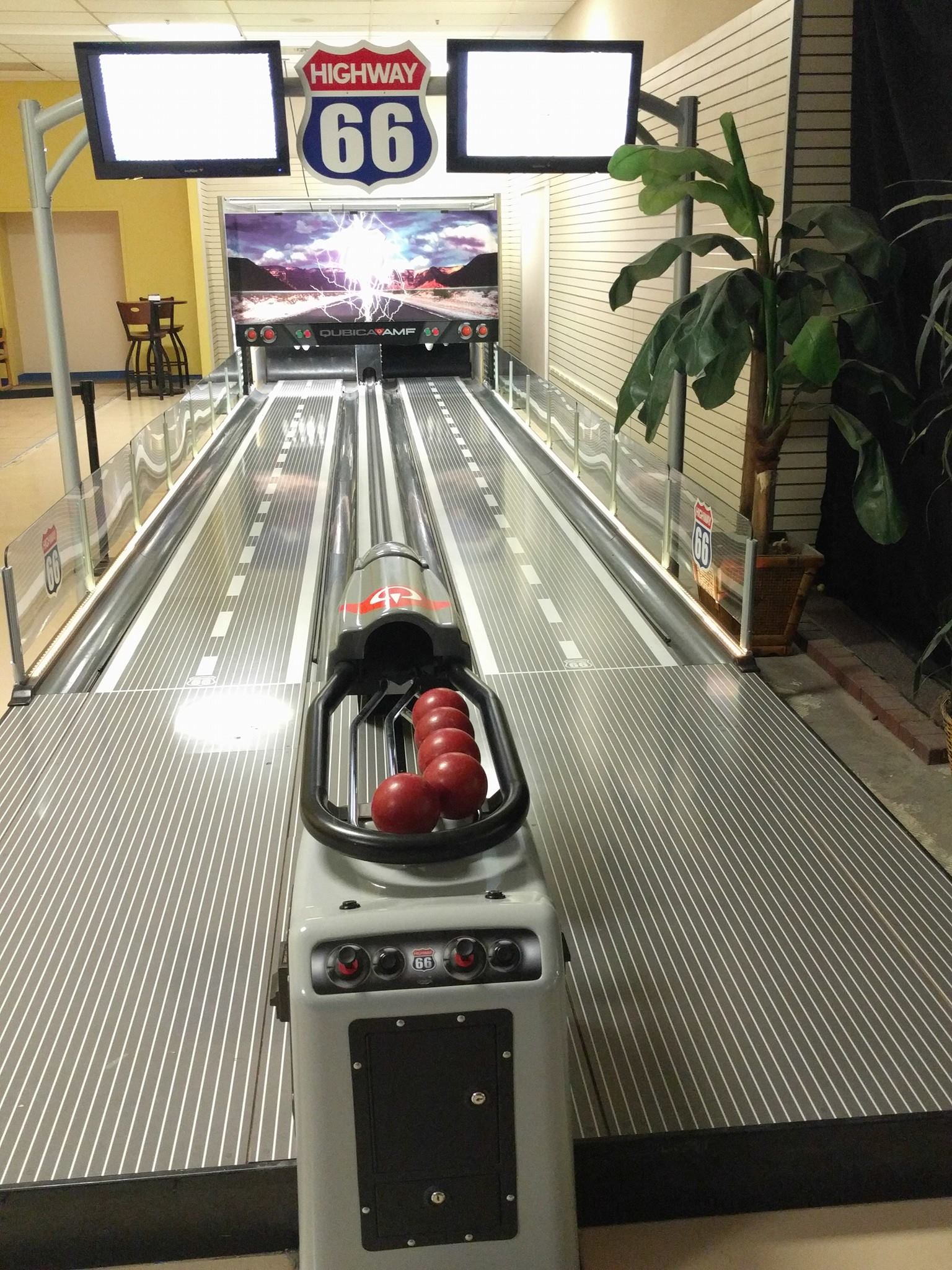 bowling alley