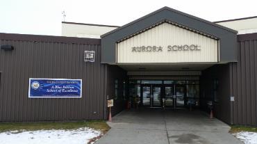 front entrance to school