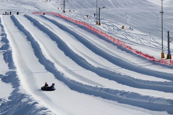 view of tubing hill